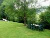 Parc de 1200 m2 avec 2 salons de jardin 2 bancs bain de soleil